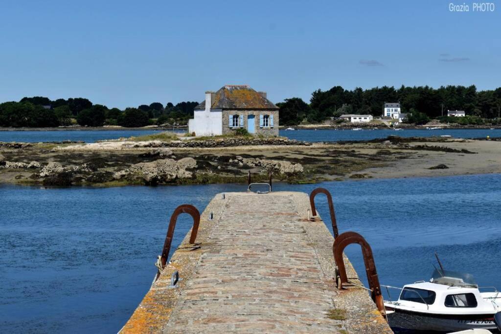 Appartement 4 Pers Dans Longere A 800M De La Plage Plouhinec  Kültér fotó